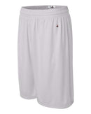 Badger B-Core 9" Shorts 4109 - White