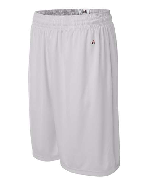 Badger B-Core 9" Shorts 4109 - White