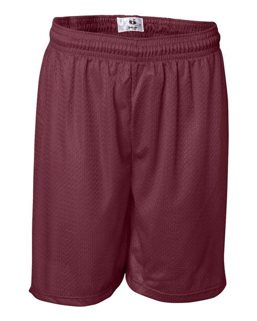 Badger Pro Mesh 7" Shorts 7207 - Cardinal