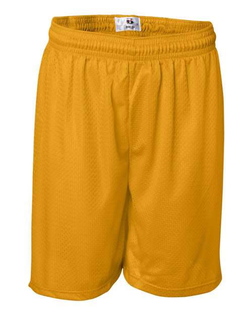 Badger Pro Mesh 7" Shorts 7207 - Gold