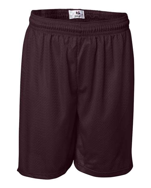 Badger Pro Mesh 7" Shorts 7207 - Maroon
