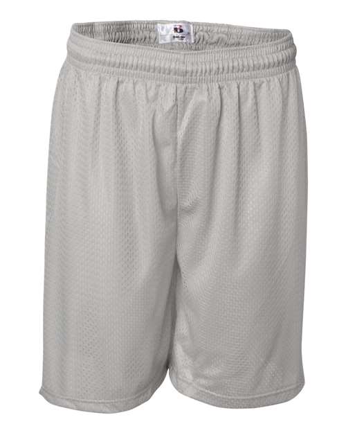 Badger Pro Mesh 7" Shorts 7207 - Silver