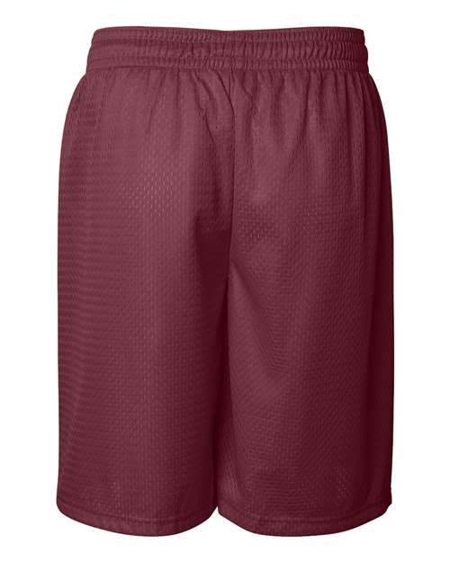 Badger Pro Mesh 9" Shorts 7209 - Cardinal
