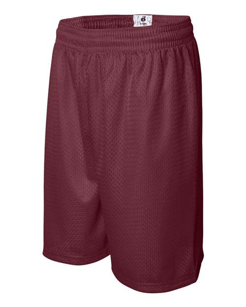 Badger Pro Mesh 9" Shorts 7209 - Cardinal