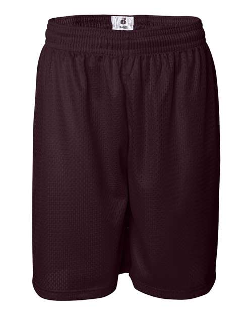 Badger Pro Mesh 9" Shorts 7209 - Maroon
