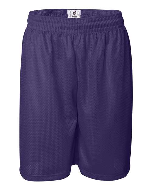 Badger Pro Mesh 9" Shorts 7209 - Purple