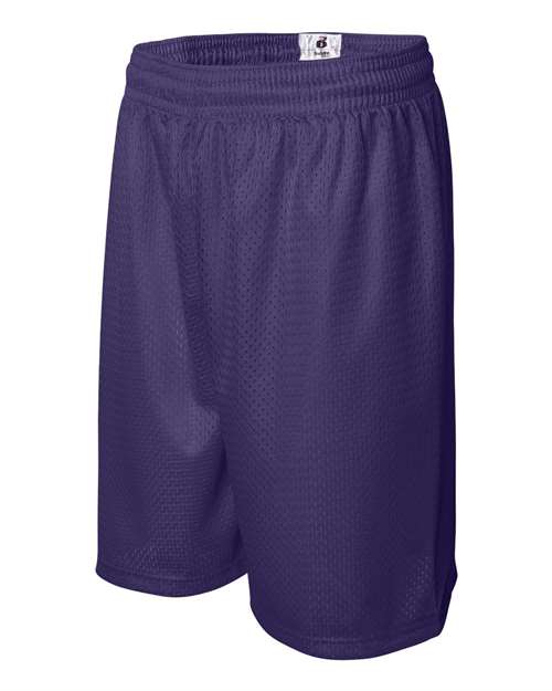 Badger Pro Mesh 9" Shorts 7209 - Purple