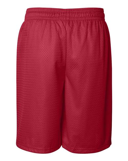 Badger Pro Mesh 9" Shorts 7209 - Red