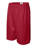 Badger Pro Mesh 9" Shorts 7209 - Red