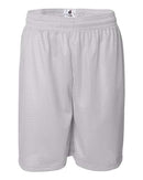 Badger Pro Mesh 9" Shorts 7209 - White