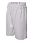 Badger Pro Mesh 9" Shorts 7209 - White