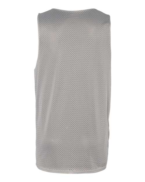 Badger Pro Mesh Reversible Tank Top 8529 - Silver/ Black