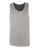 Badger Pro Mesh Reversible Tank Top 8529 - Silver/ Black