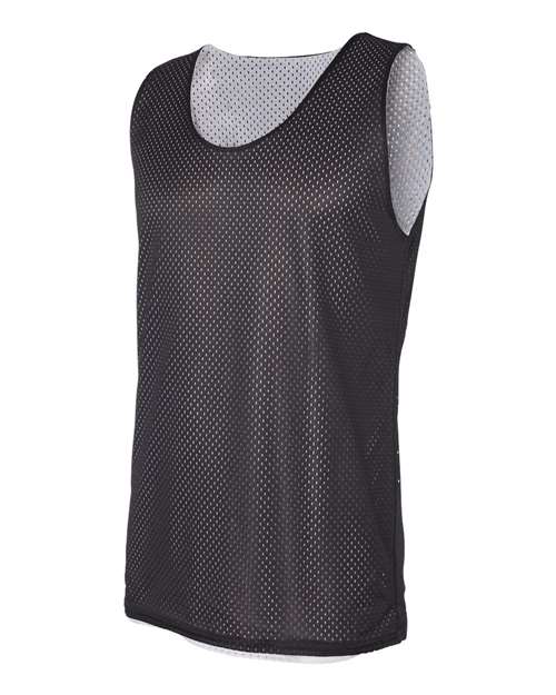 Badger Pro Mesh Reversible Tank Top 8529 - Black/ White