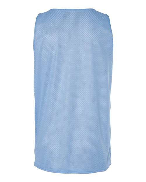 Badger Pro Mesh Reversible Tank Top 8529 - Columbia Blue/ White