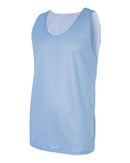 Badger Pro Mesh Reversible Tank Top 8529 - Columbia Blue/ White