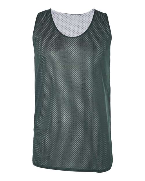 Badger Pro Mesh Reversible Tank Top 8529 - Forest/ White