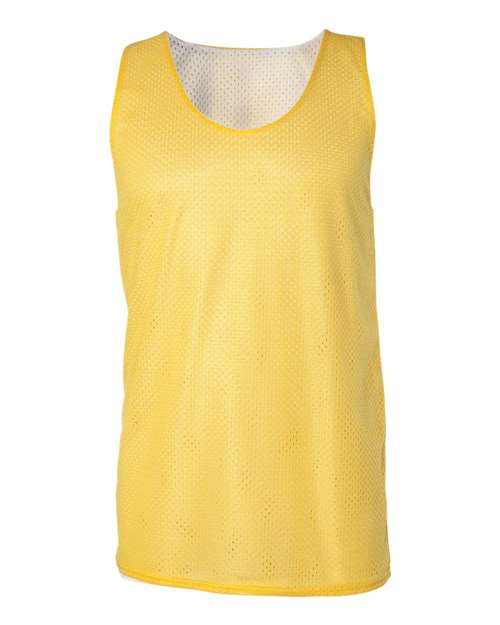 Badger Pro Mesh Reversible Tank Top 8529 - Gold/ White