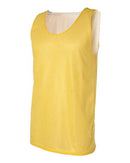 Badger Pro Mesh Reversible Tank Top 8529 - Gold/ White