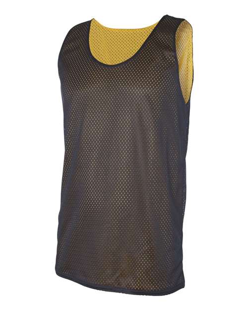 Badger Pro Mesh Reversible Tank Top 8529 - Navy/ Gold