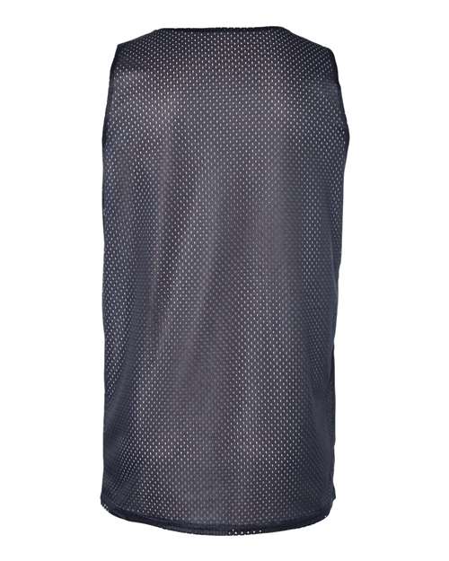Badger Pro Mesh Reversible Tank Top 8529 - Navy/ White