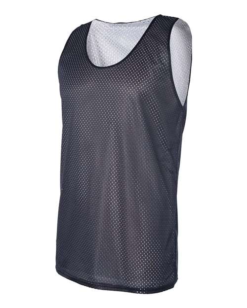 Badger Pro Mesh Reversible Tank Top 8529 - Navy/ White