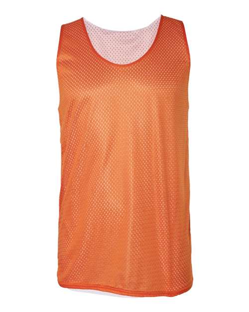 Badger Pro Mesh Reversible Tank Top 8529 - Burnt Orange White