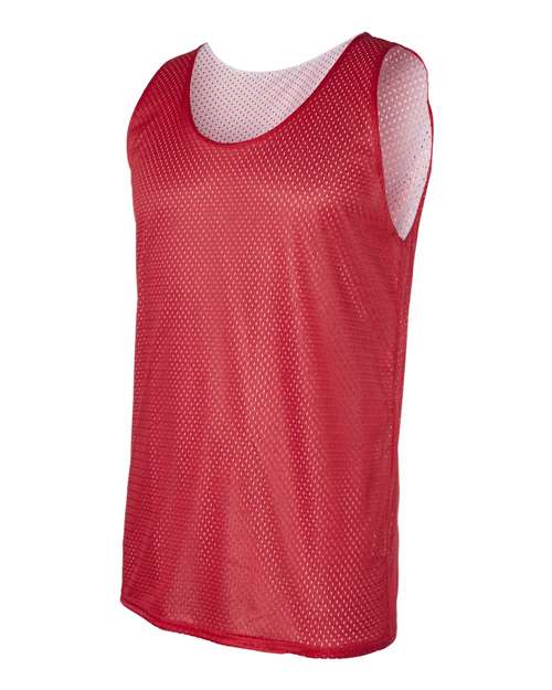 Badger Pro Mesh Reversible Tank Top 8529 - Red/ White