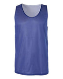 Badger Pro Mesh Reversible Tank Top 8529 - Royal/ White