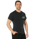 Rothco Honor and Respect 2-Sided Thin Blue Line Flag T-Shirt - Black. Item