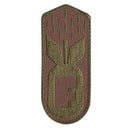 Rothco F-Bomb Patch With Hook Back - Coyote Brown. Item