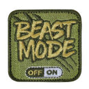 Rothco Beast Mode Patch With Hook Back. Item