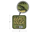 Rothco Beast Mode Patch With Hook Back. Item