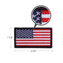 Rothco American Flag Patch - Hook Back. Item