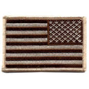 Rothco Iron On / Sew On Embroidered US Flag Patch . Item