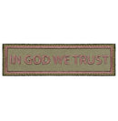 Rothco In God We Trust Morale Patch. Item