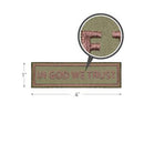 Rothco In God We Trust Morale Patch. Item