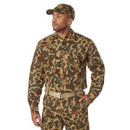 Rothco X Bear Archery Fred Bear Camo Flannel Shirt. Item