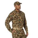 Rothco X Bear Archery Fred Bear Camo Flannel Shirt. Item