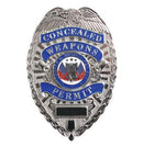 Rothco Deluxe "Concealed Weapons Permit" Badge. Item