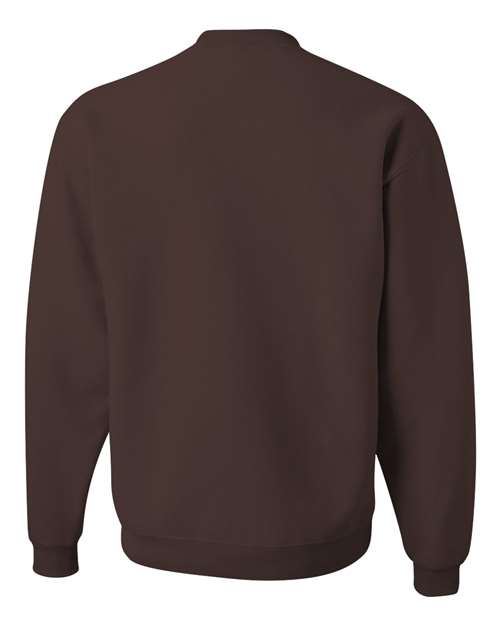 JERZEES NuBlend® Crewneck Sweatshirt 562MR - Chocolate