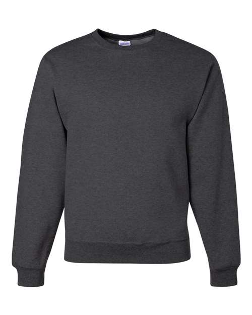 JERZEES NuBlend® Crewneck Sweatshirt 562MR - Black Heather