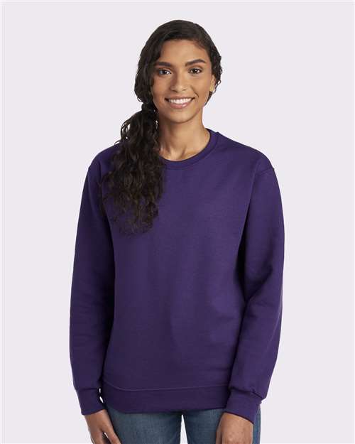 JERZEES NuBlend® Crewneck Sweatshirt 562MR - Deep Purple