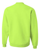 JERZEES NuBlend® Crewneck Sweatshirt 562MR - Safety Green