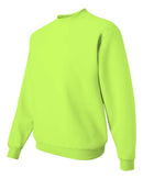 JERZEES NuBlend® Crewneck Sweatshirt 562MR - Safety Green