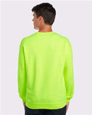 JERZEES NuBlend® Crewneck Sweatshirt 562MR - Safety Green
