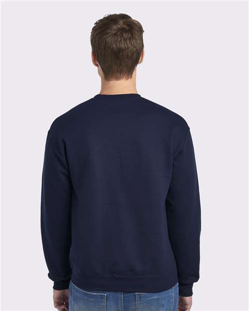 JERZEES NuBlend® Crewneck Sweatshirt 562MR - J. Navy