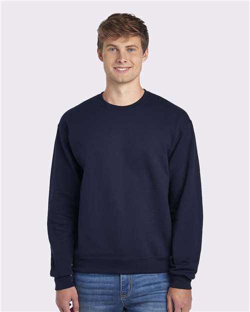 JERZEES NuBlend® Crewneck Sweatshirt 562MR - J. Navy