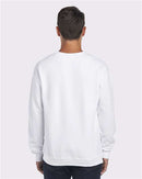 JERZEES NuBlend® Crewneck Sweatshirt 562MR - White