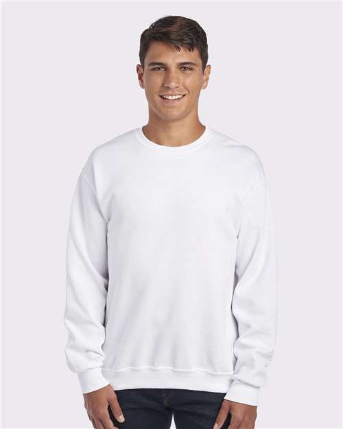 JERZEES NuBlend® Crewneck Sweatshirt 562MR - White